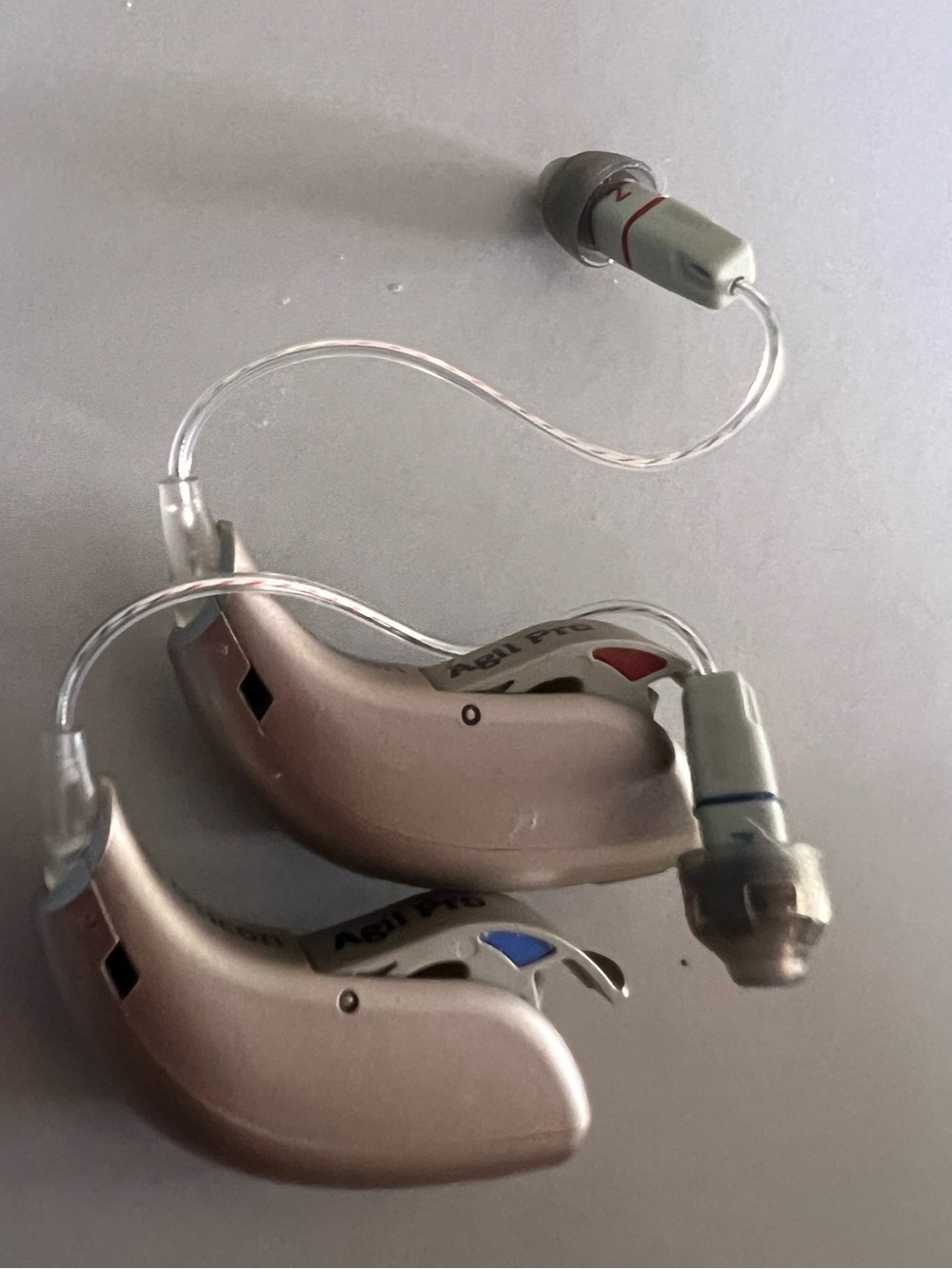 2 Rx Oticon Agil Pro Digital Hearing aids RIC used great product